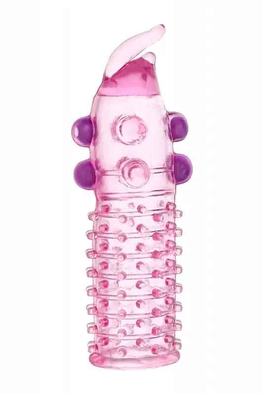 Насадка TOYFA с шариками - розовый