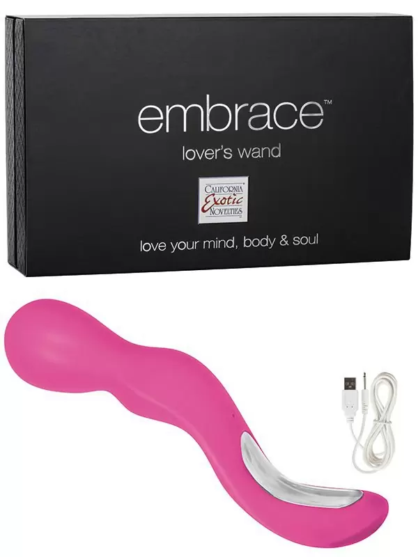 Вибромассажер Embrace Lover's Wand перезаряжаемый – розовый