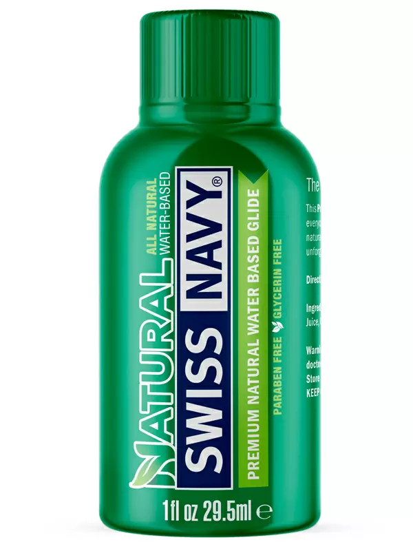 Премиальный лубрикант SWISS NAVY ALL NATURAL, натуральный состав, 29,5 мл
