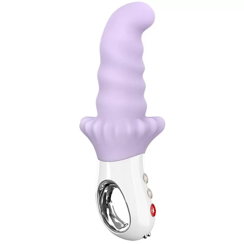 Фактурный вибратор Fun Factory G5 Moody, 18,8 см, силикон, лавандовый