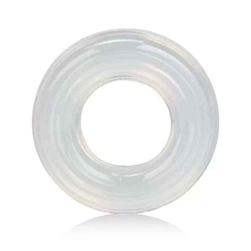 Большое кольцо на пенис Premium Silicone Ring Large – прозрачный