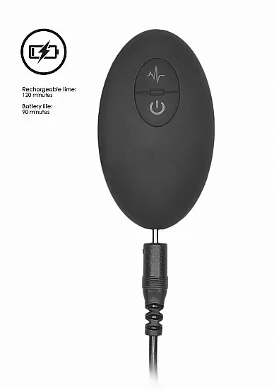 Массажер простаты с электростимуляцией и пультом управления Prostate massager Shots Electroshock