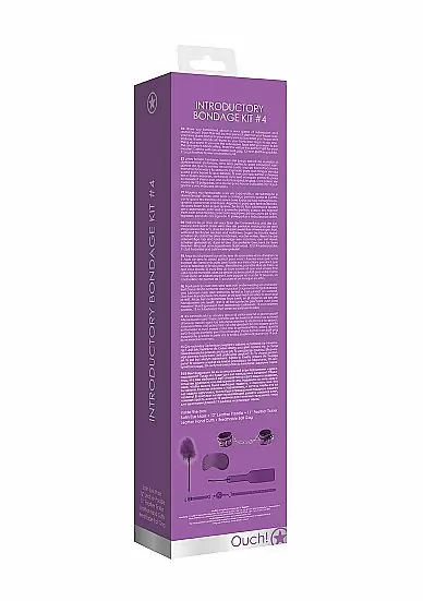 Набор для бондажа Introductory Bondage Kit #4 фиолетовый
