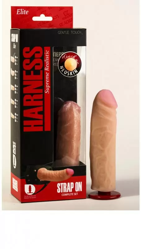 Реалистик NeoSkin с поясом Harness Medical Technology 15,2 x 3,5 см – телесный