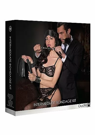 Набор для бондажа Intermediate Bondage Kit цвет черный