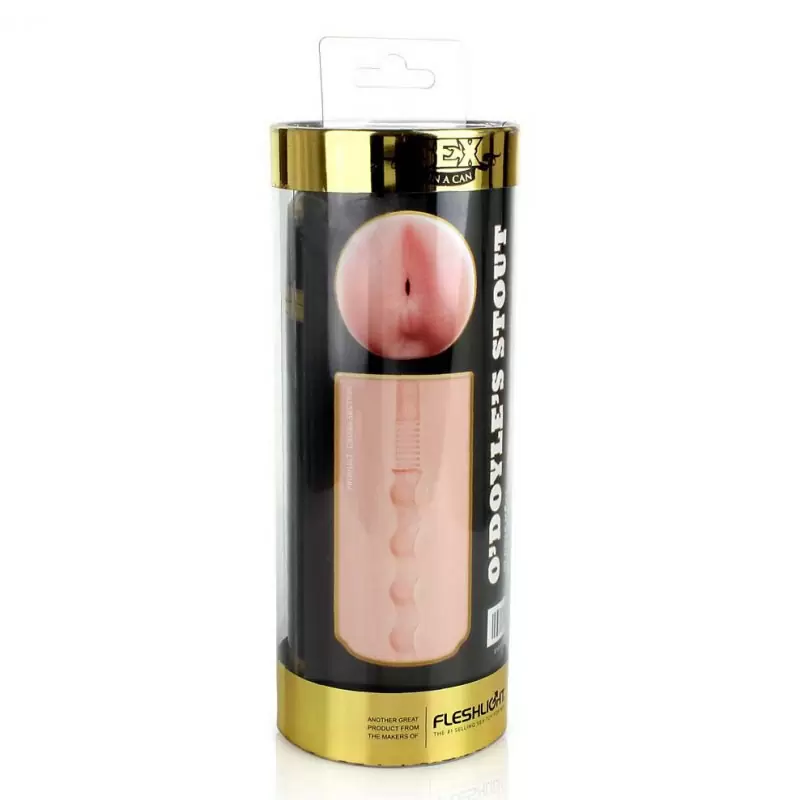 Мастурбатор анус Fleshlight SIAC O'Doyle's Stout в банке – розовый