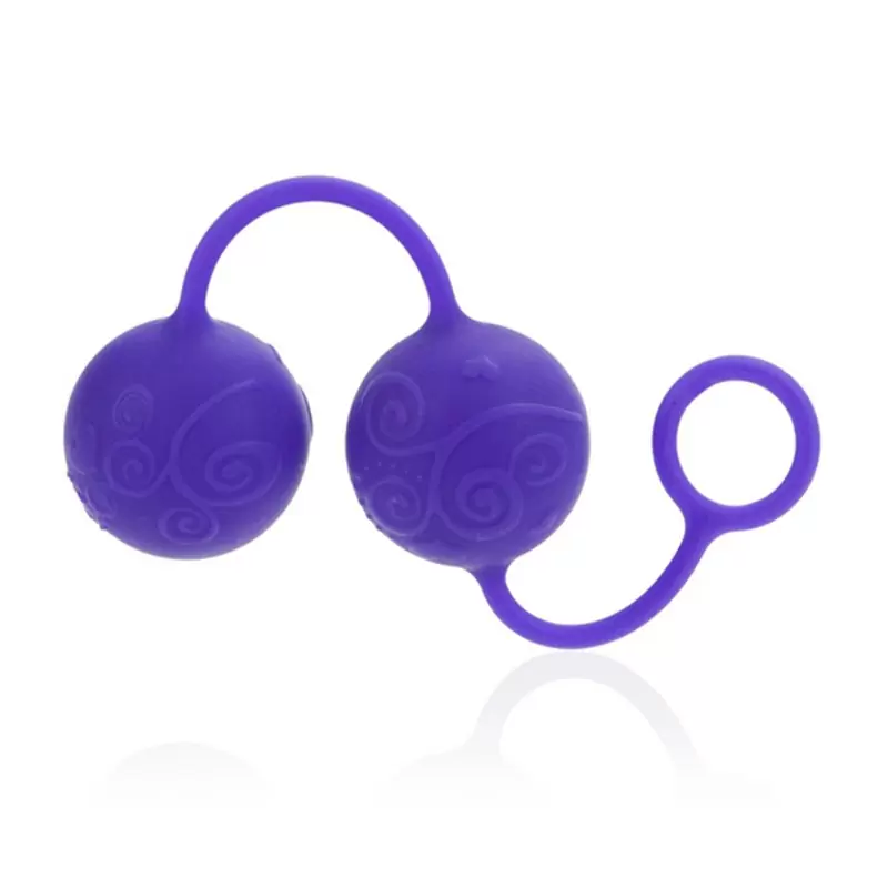 Вагинальные шарики Posh Silicone “O” Balls - фиолетовые