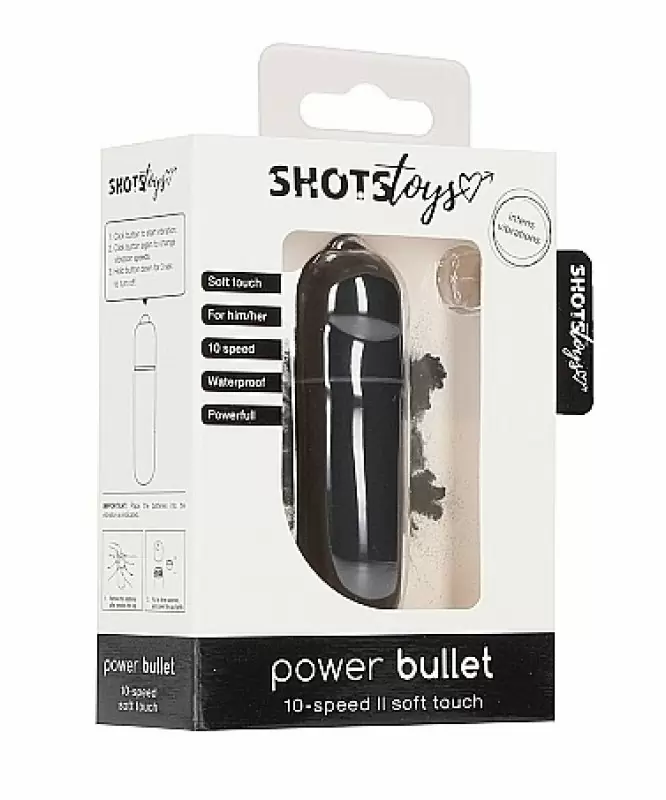 Вибропуля Power Bullet (Черная)
