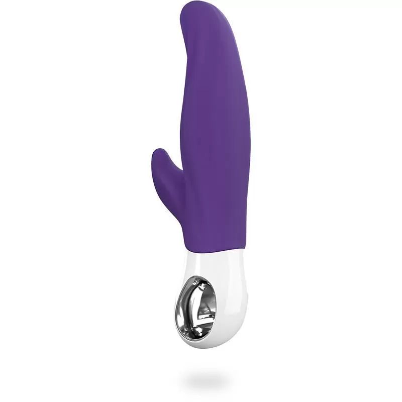 Мощный вибратор-кролик Fun Factory Lady Bi, 2 мотора, 12 режимов, силикон, фиолетовый