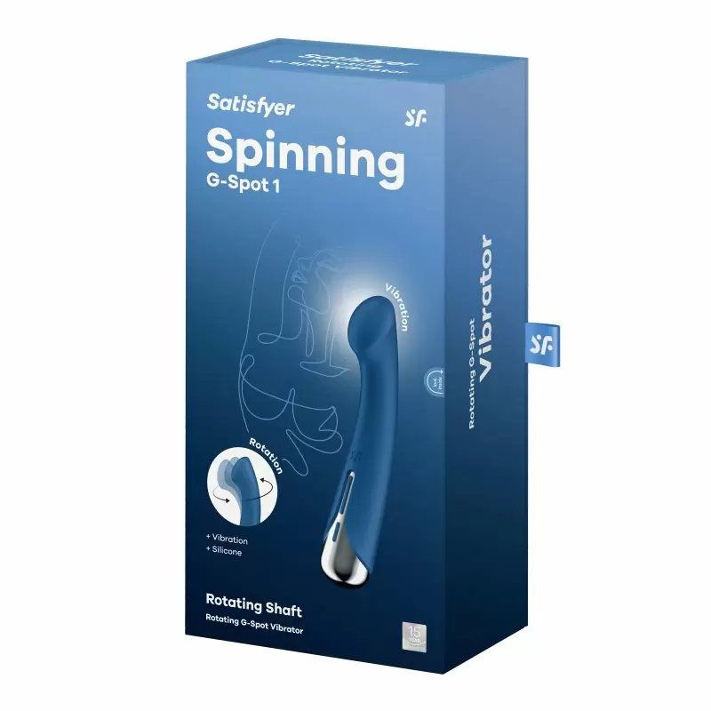 Вибромассажер Spinning G-Spot 1 (blue)