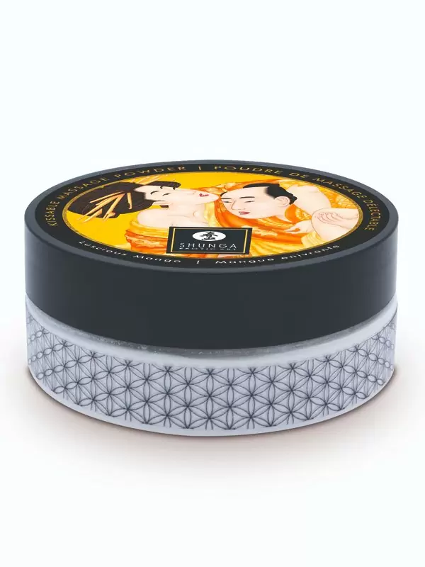 Ароматизированная массажная пудра Shunga Сочное манго, без добавления сахара, 290 г