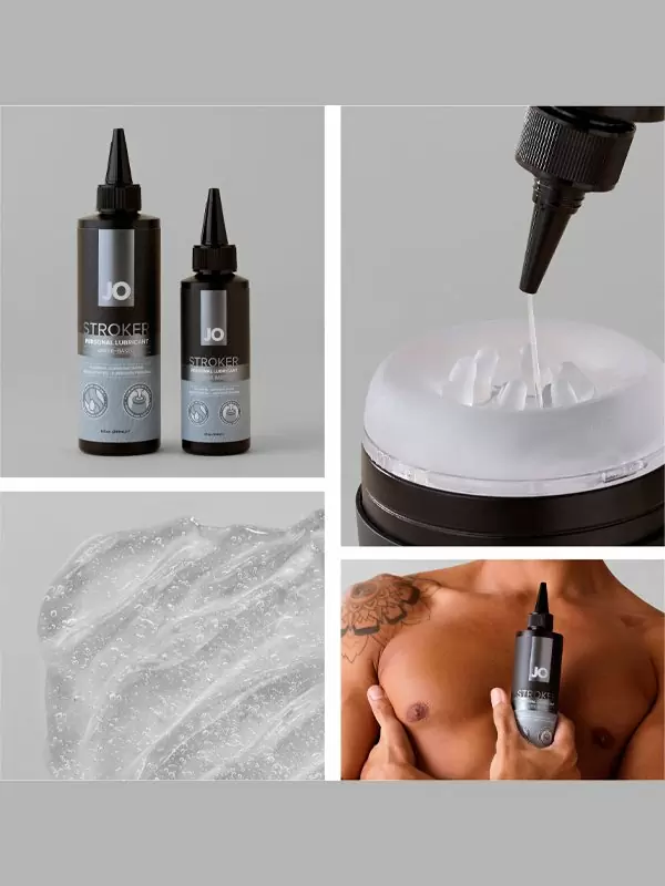 Интимный гель для мастурбаторов JO System  STROKER LUBE, на водной основе, 120 мл