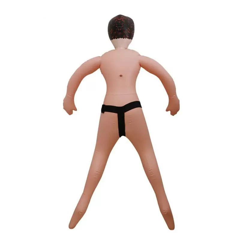 Надувная кукла мужчина с фаллосом-вибратором на трусиках Man Doll