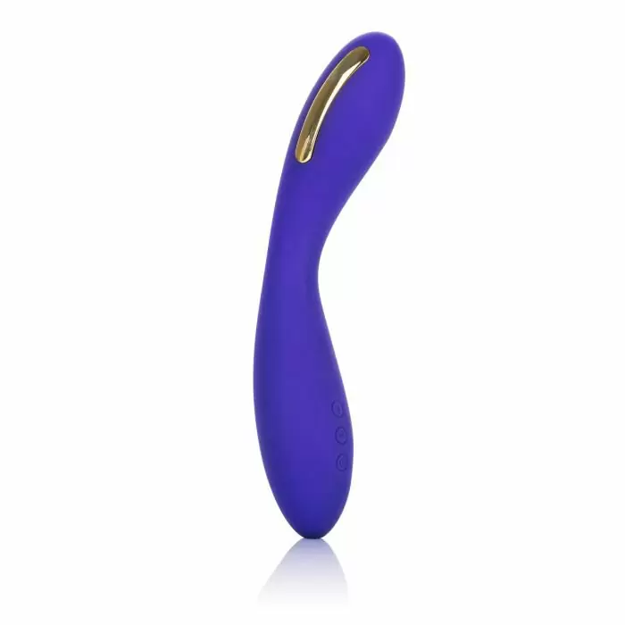 Изысканный вибратор с электростимуляцией Calexotics Impulse™ Intimate E-Stimulator Wand - фиолетовый