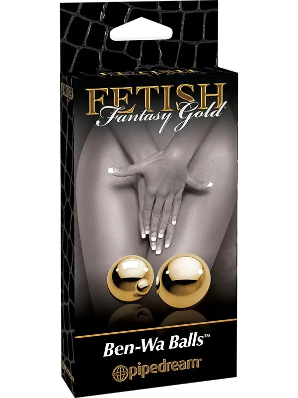Вагинальные шарики Fetish Fantasy Gold золотые
