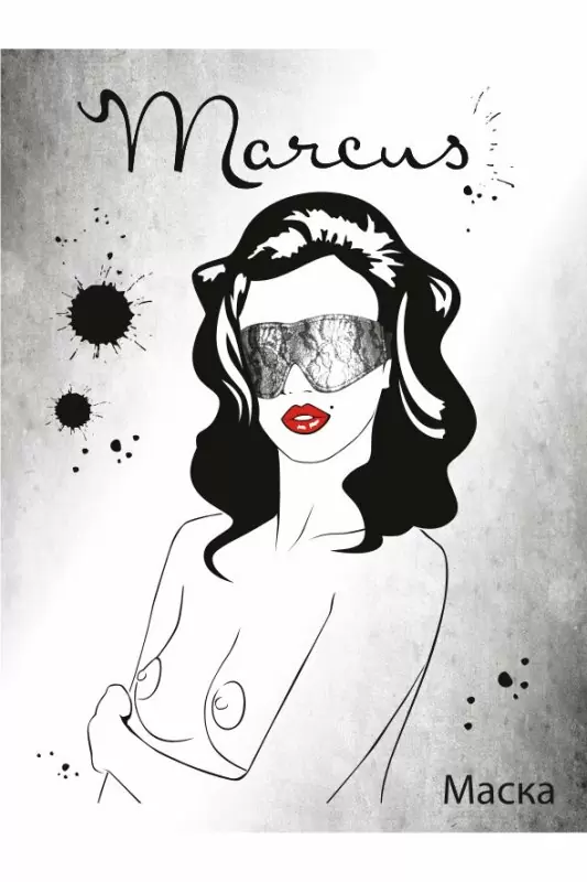 Кружевная маска TOYFA Marcus – серебристый