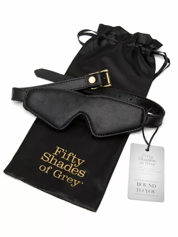 Маска на глаза Fifty Shades of Grey Bound to You, 64,7 см, черный