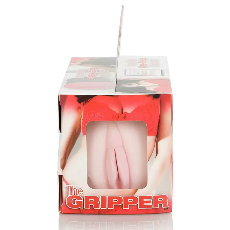 Мастурбатор вагина The Gripper - Ripple Grip с рельефом – телесный