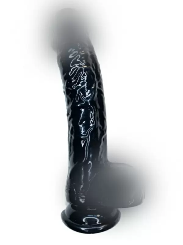 Реалистичный фаллоимитатор OnOna Black High, размер S, 14 см, черный