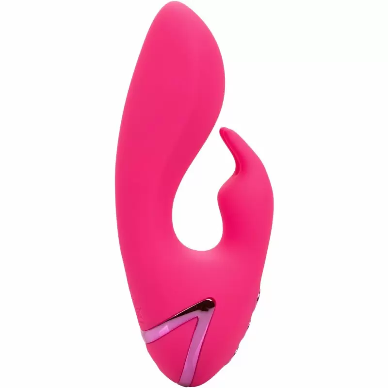 Компактный вибратор-кролик California Dreaming So. Cal Sunshine, 9,5 см, силикон, розовый