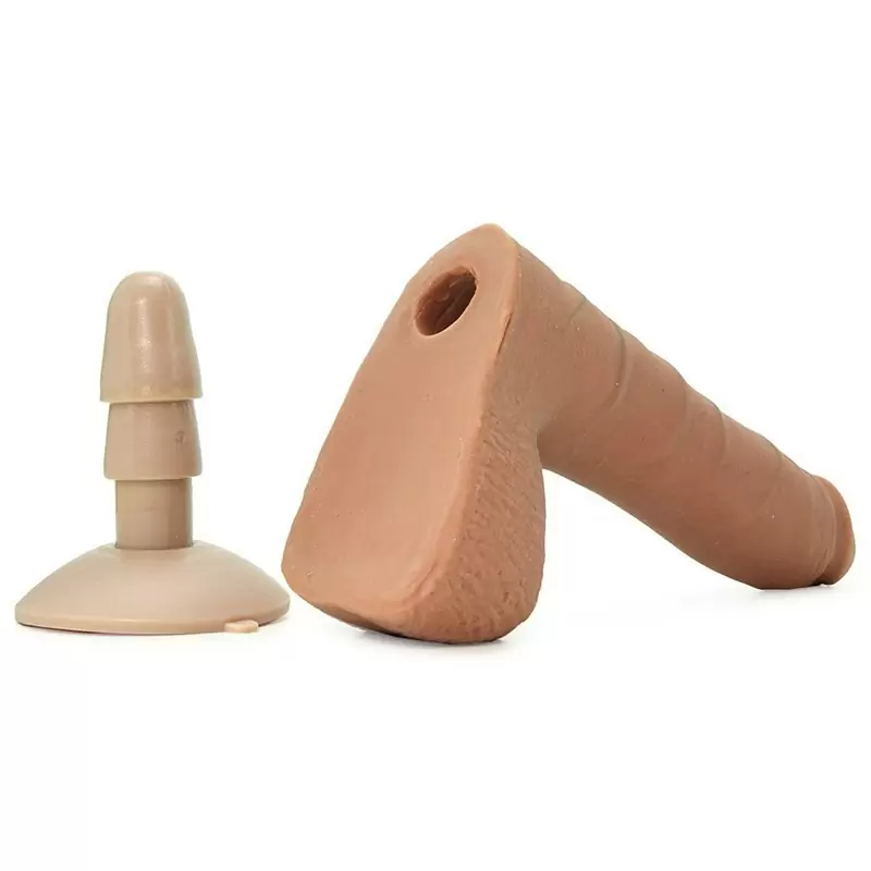 Фаллоимитатор реалистик Realistic Cock UR3 7” Slim – коричневый