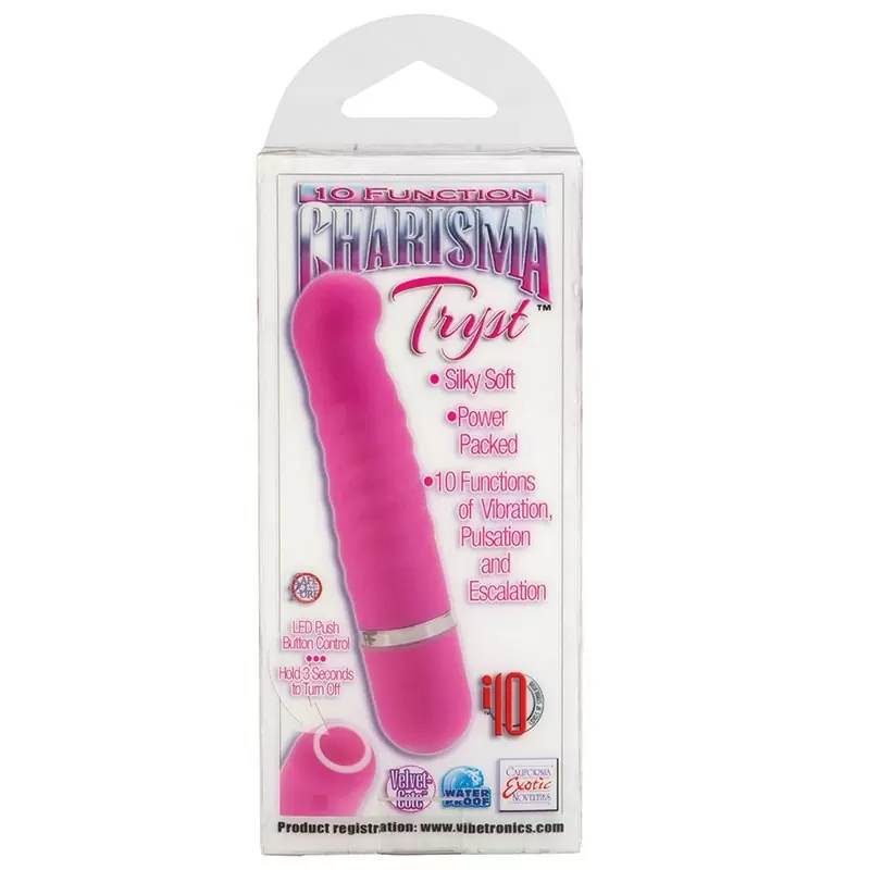Вибромассажер для G-точки Charisma Tryst спиралевидный – розовый