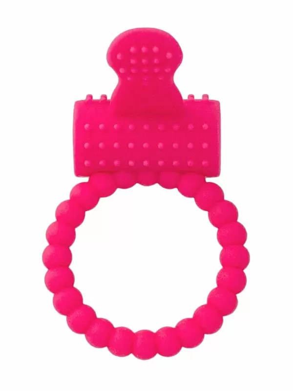 Эрекционное виброкольцо на пенис TOYFA A-Toys – розовый