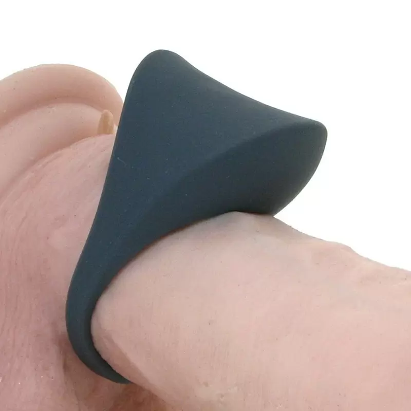 Эрекционное кольцо Ovo  B11 с вибрацией – серый