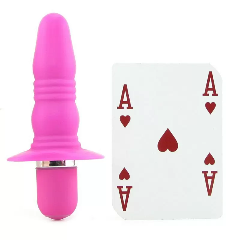 Анальная пробка с вибрацией Booty Buzz – розовый