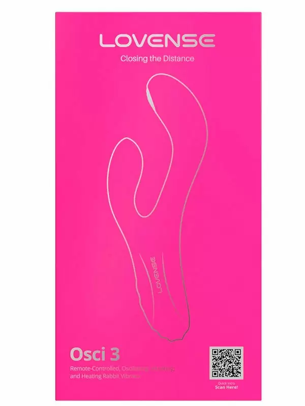 Инновационный вибратор-кролик Osci 3, 5 скоростей, 21 см, розовый