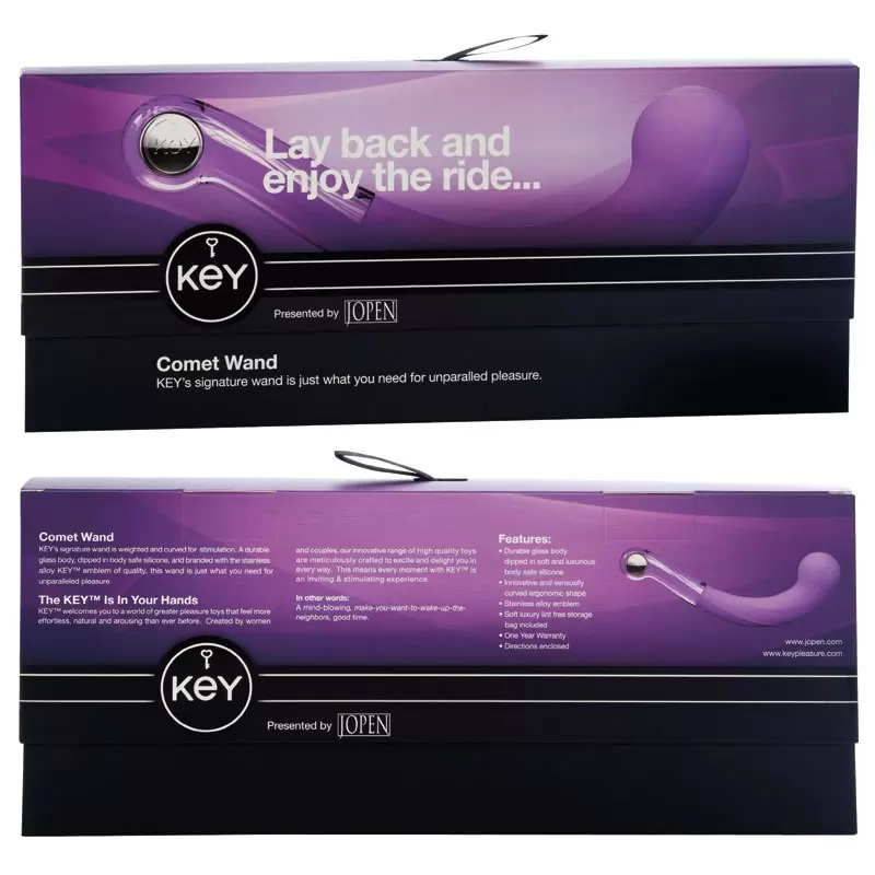 Инновационный стимулятор точки G Comet - Lavender