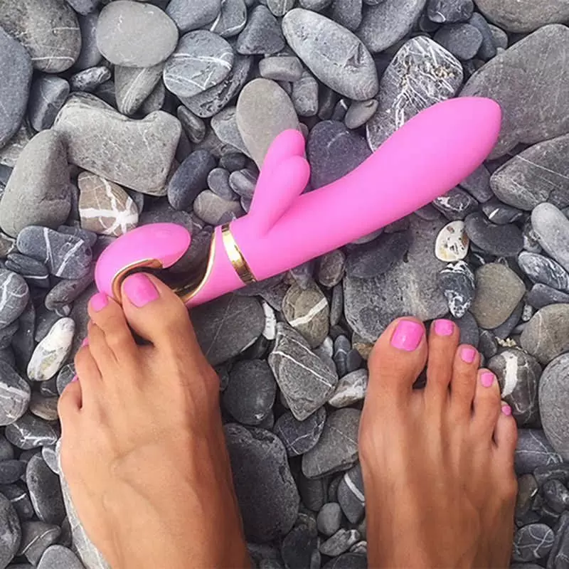 Вибратор-кролик Grabbit - розовый