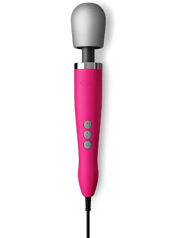 Мощный вибратор Doxy Original, 37 см, силикон, розовый