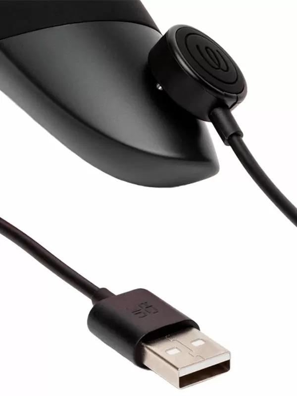 Компактный стимулятор клитора Womanizer Enhance, технология Pleasure Air, 15,8 см, черный