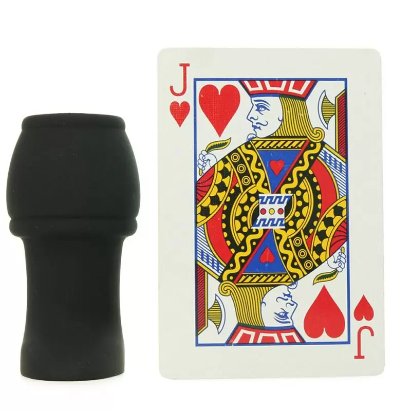 Открытая анальная пробка Open Wide Tunnel Plug – черный