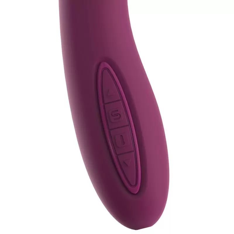 Вибромассажер Leslie с функцией подогрева, интеллектуальный режим – фиолетовый	
