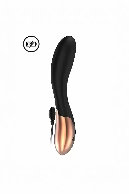 Виромассажер для точки G с вибрацией и функцией нагрева Posh (черный)