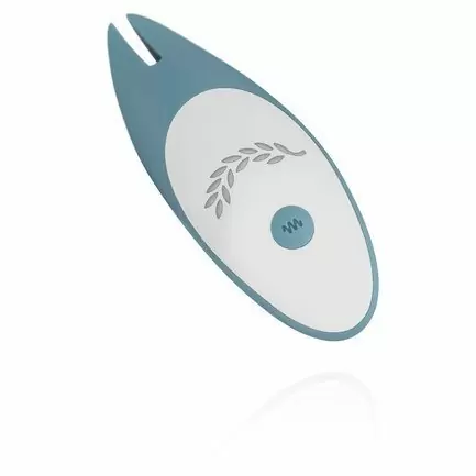 Клиторальный вибратор The Tulip Clitoris Vibrator: 12 см, 10 режимов работы, АБС/силикон