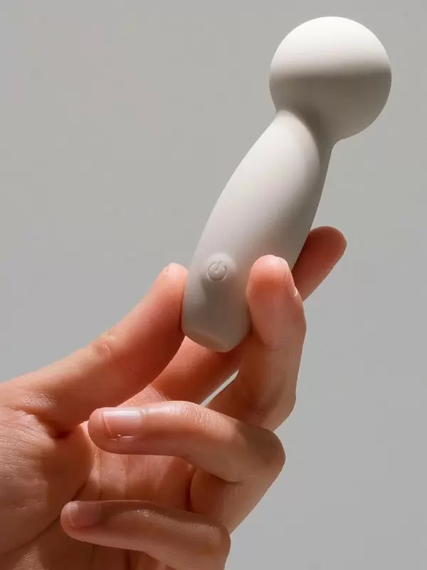 Компактный вибратор So. Se. HARMONY, 9,5 см, 10 режимов, силикон, серый