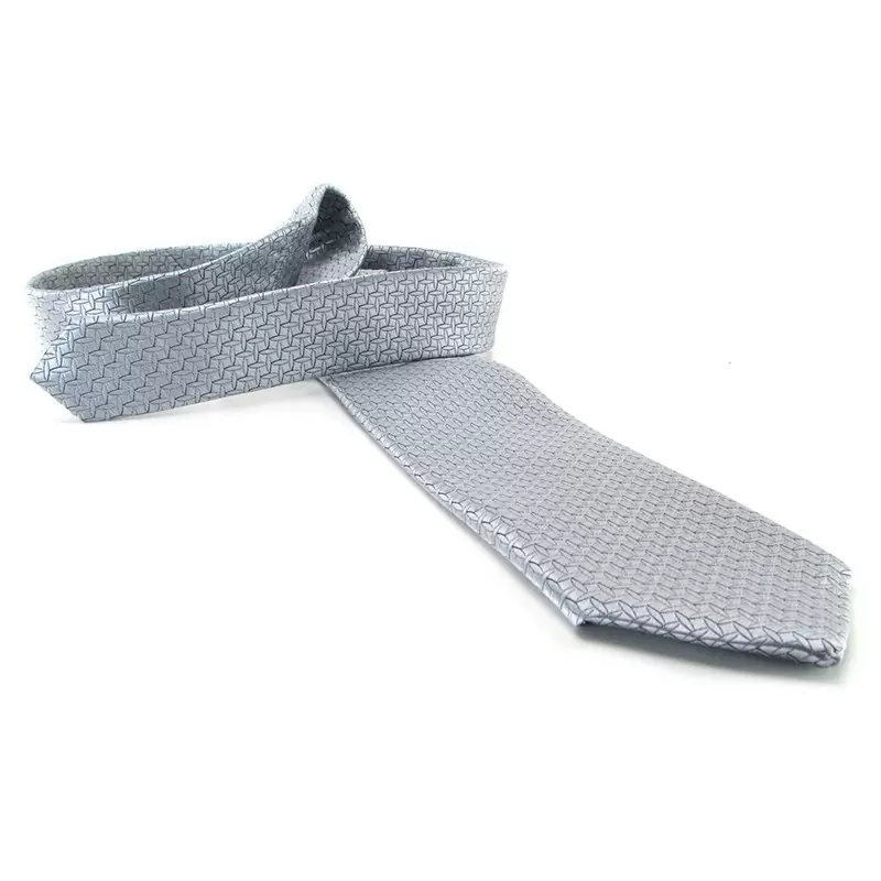 Фиксация Christian Grey’s Silver Tie в виде галстука – серебристая