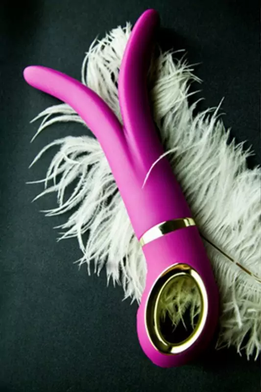 Универсальный анатомический вибромассажер Gvibe 2 – малиновый