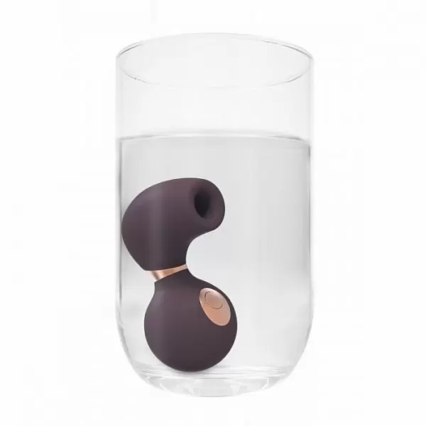 Интенсивный стимулятор клитора Irresistible Invincible Purple, 12 см, силикон, фиолетовый