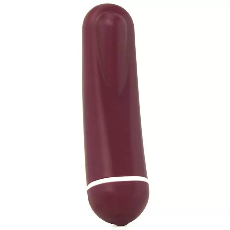 Компактный вибромассажер Intro 1 Mini Travel – сливовый