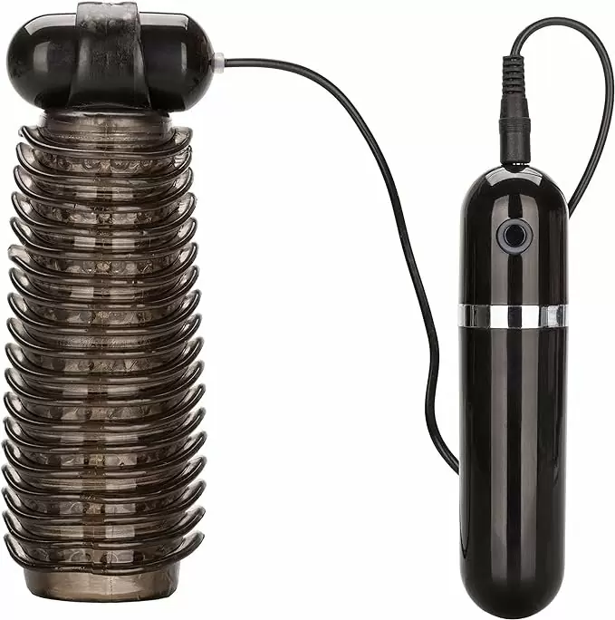 Вакуумная помпа Adonis® 10-Function Vibrating Stroker - Дымчатый