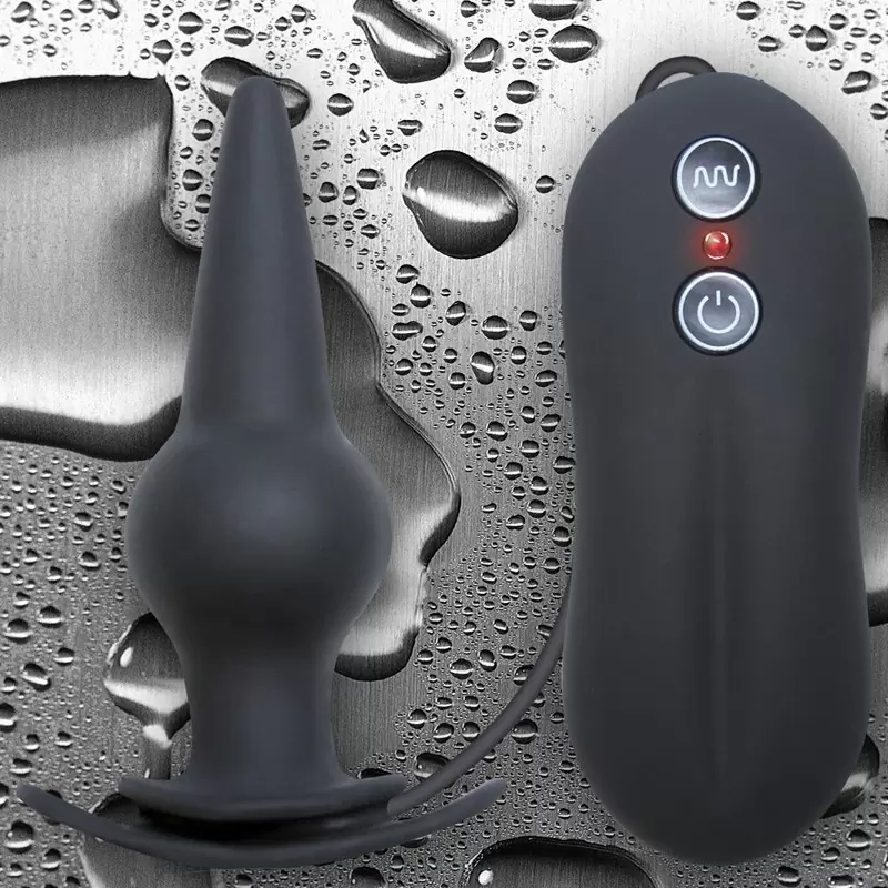 Анальная пробка с вибрацией Tinglers Plug II – черная