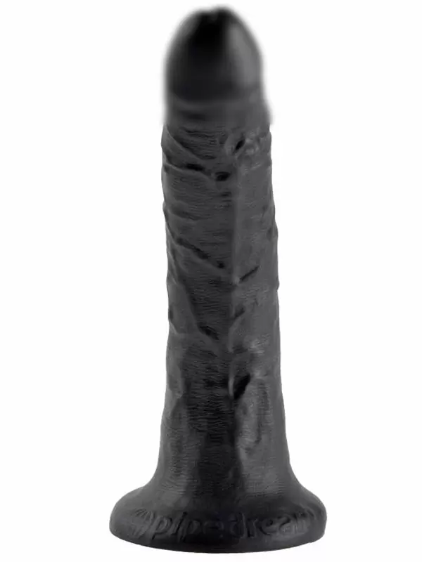 Реалистичный фаллоимитатор Pipedream King Cock 7, 17,8 см, диаметр 4 см, ПВХ, черный