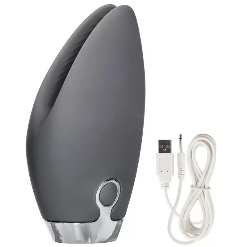 Вибромассажер Embrace Foreplay перезаряжаемый – серый