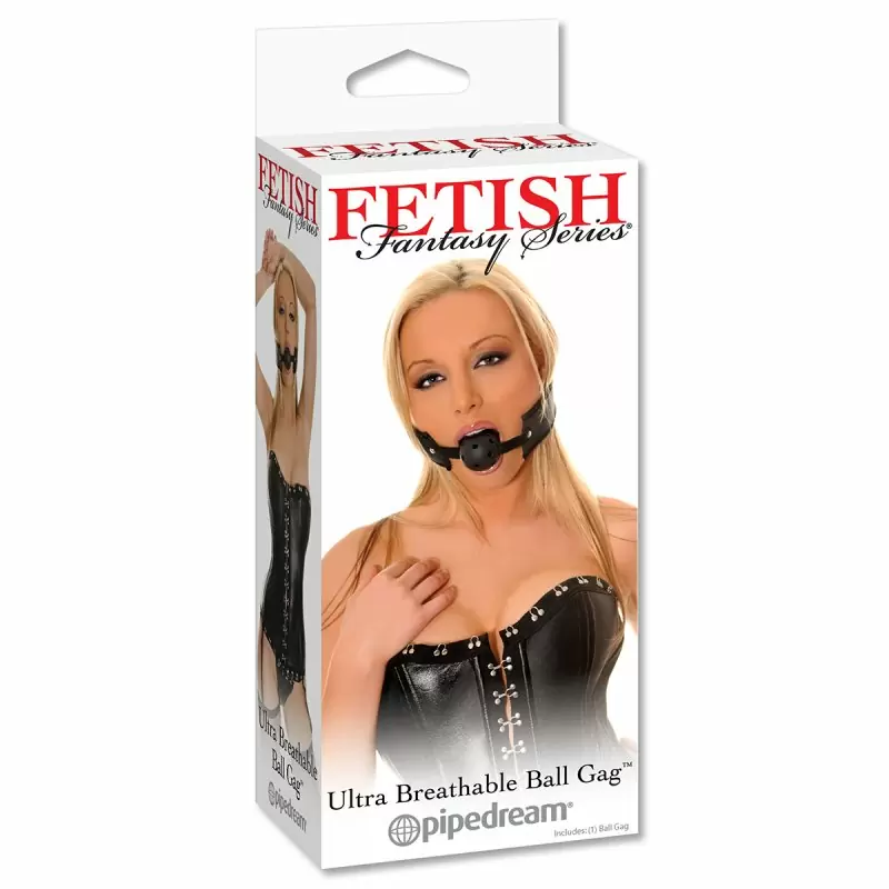 Кляп Ultra Breathable Ball Gag – черный