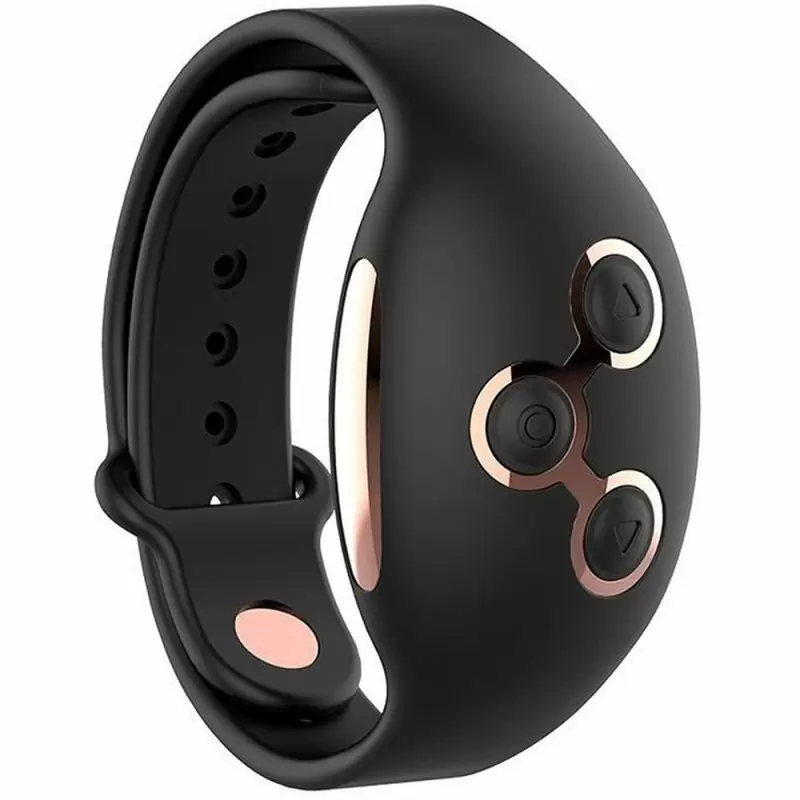Ребристое виброяйцо Dream Love ANNE S DESIRE EGG WIRLESS TECHNOLOGY WATCHME BLACK / GOLD, с пультом Д/У, 8,5 см, 7 режимов, силикон