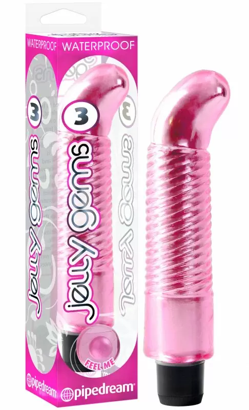 Вибромассажер точки G Jelly Gems 3